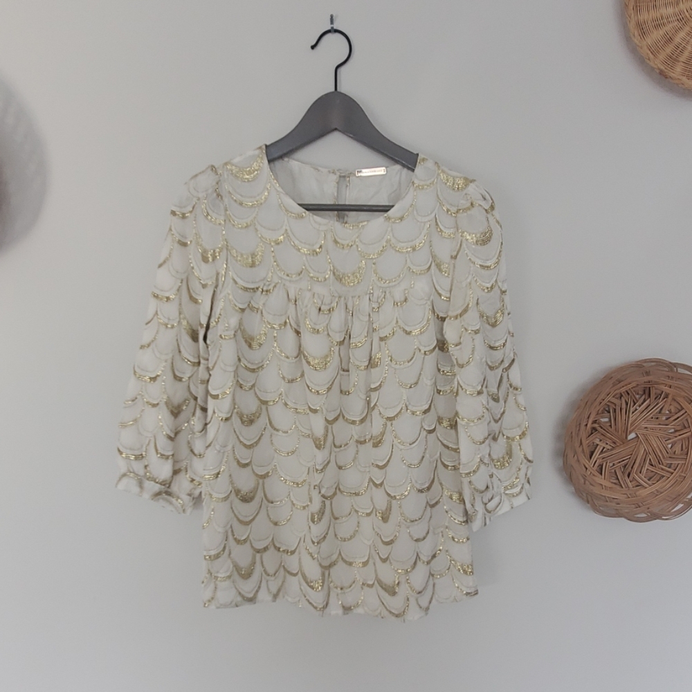 Loeffler Randall Silk Blouse